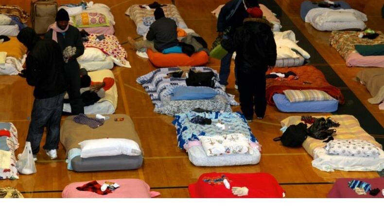 Homeless shelter serving record number of clients.