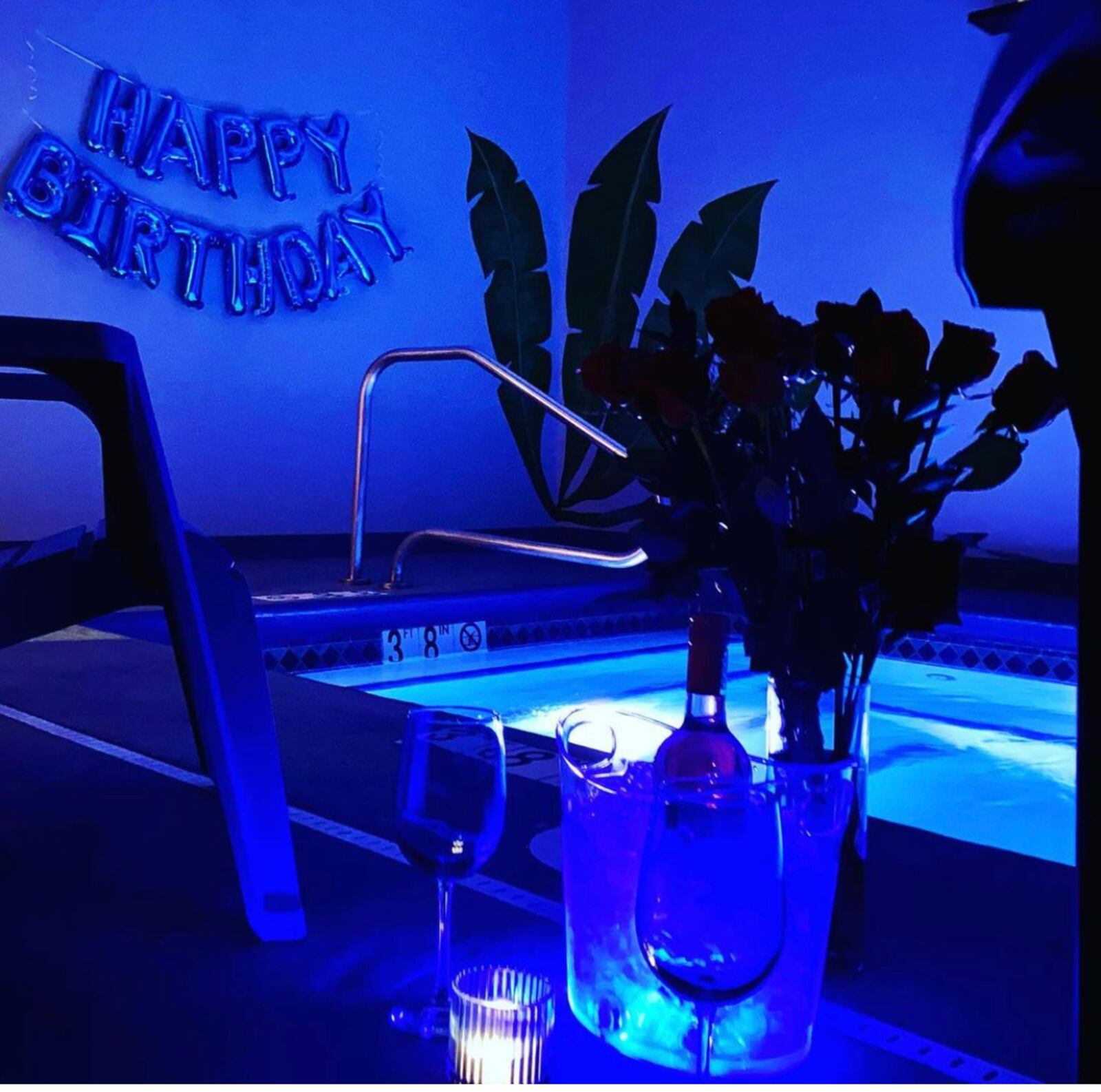 Belamere Suites in Perrysburg, Ohio, has previously been voted as the most romantic hotel in the country. Three out of the four suites come with a private pool, such as the one pictured.