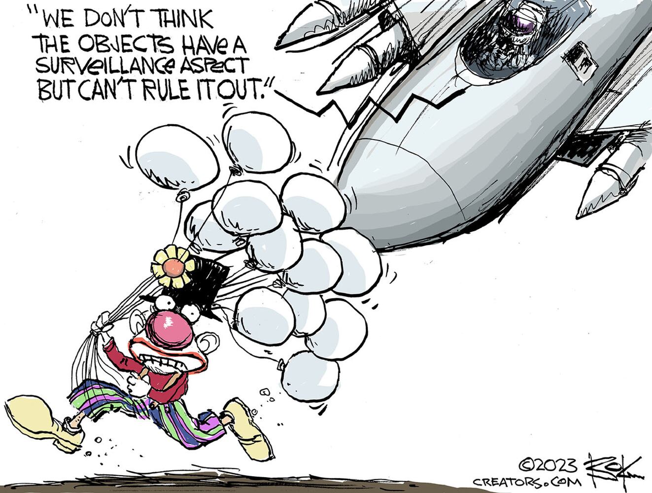 WEEK IN CARTOONS: Ohio derailment, unidentified flying objects and more