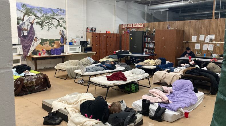 The Serve City homeless shelter in Hamilton.