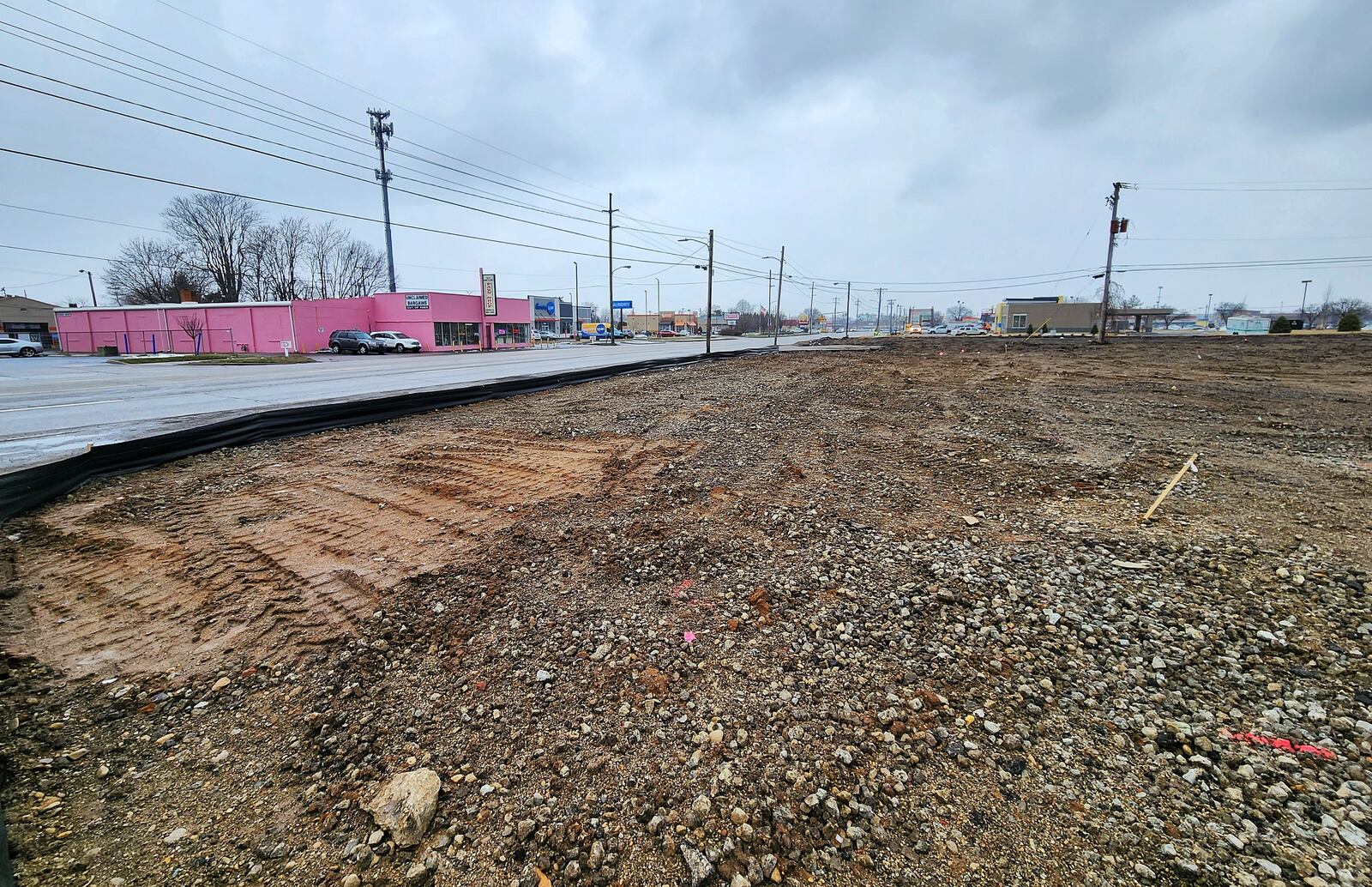 The Community Improvement Corporation of Hamilton purchased property at 1796 and 1990 South Erie Boulevard in 2022 to assist in the redevelopment of the site for a new Hamilton fire station. The existing structures on the property were demolished in December and the sites are ready for redevelopment. Hamilton plans to purchase the parcels from the CIC for $498,880, pending a City Council vote on Feb. 8. NICK GRAHAM/STAFF