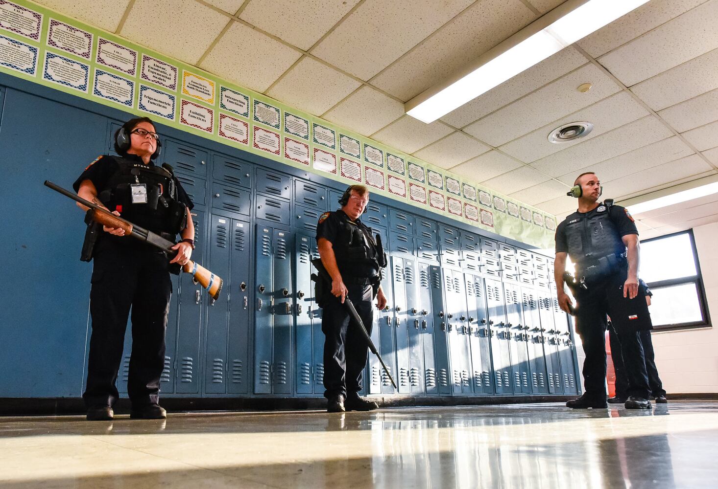 Franklin High School holds active shooter training for students