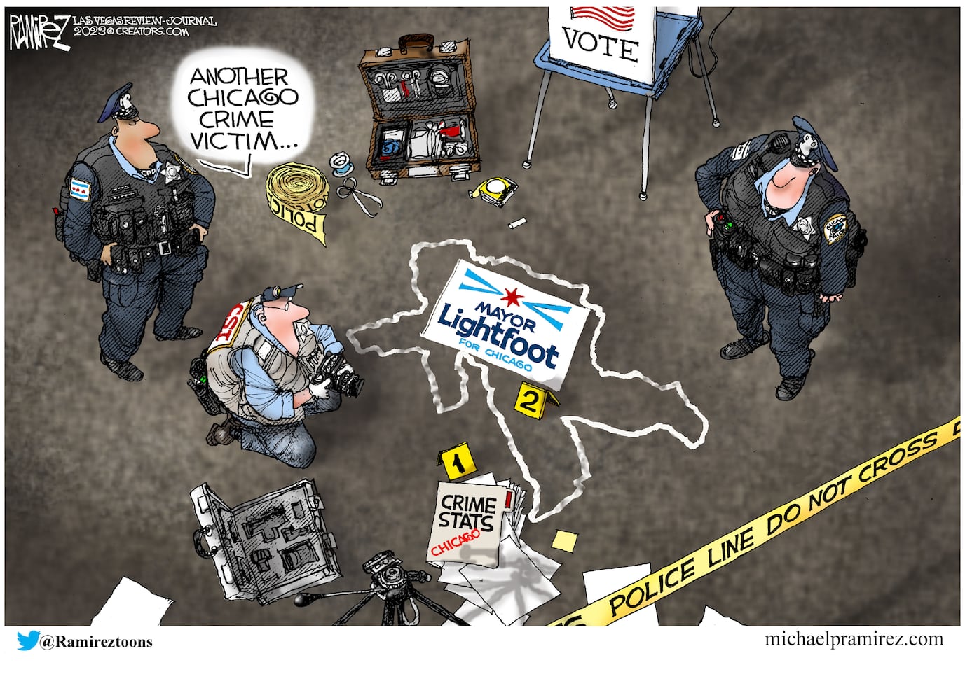 WEEK IN CARTOONS: Dilbert, Chicago mayor’s race, George Santos and more