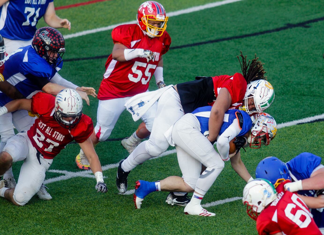 East West allstar football game