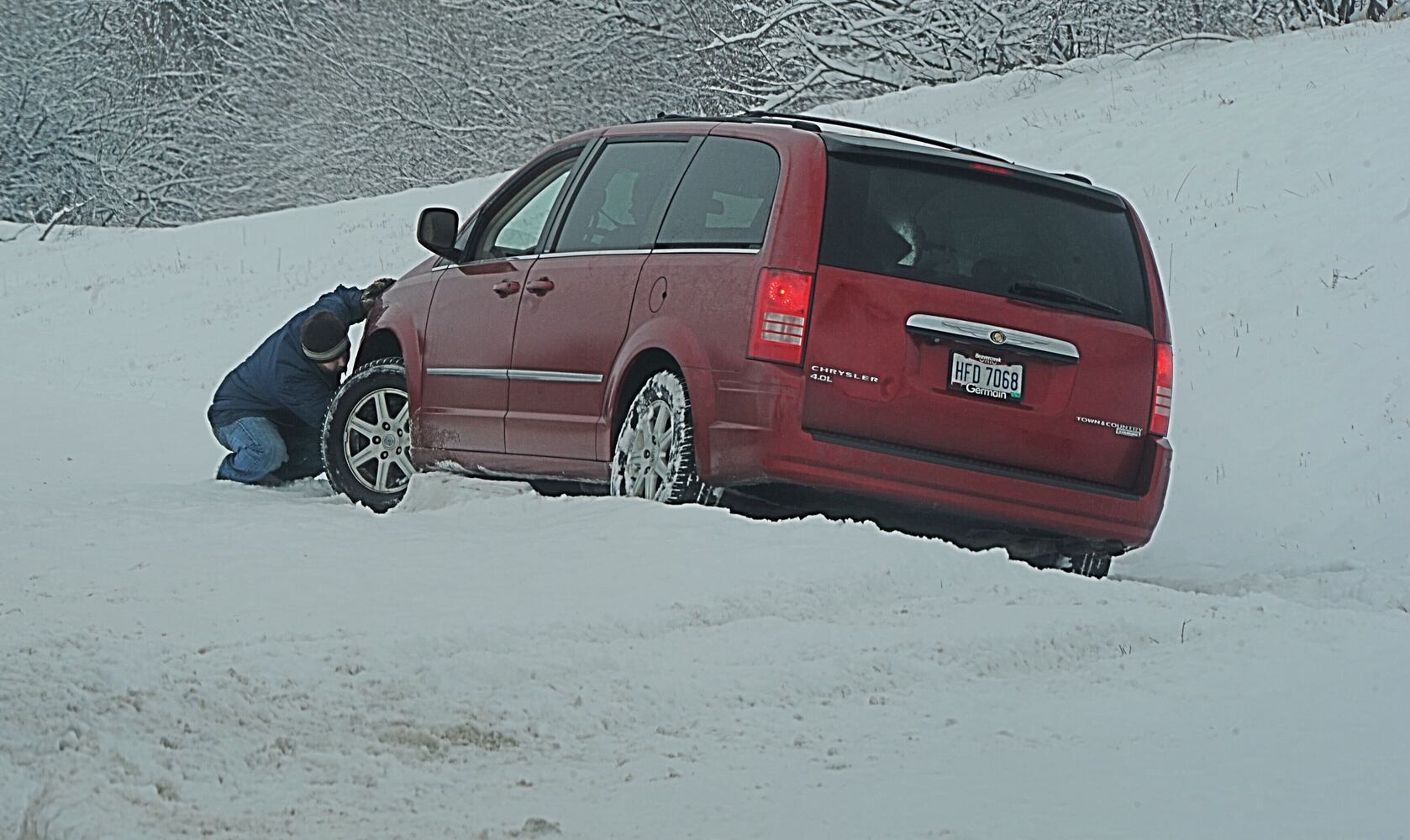 PHOTOS: Winter storm hits Miami Valley