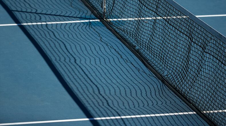 A tennis net. PHOTO / JASON GETZ