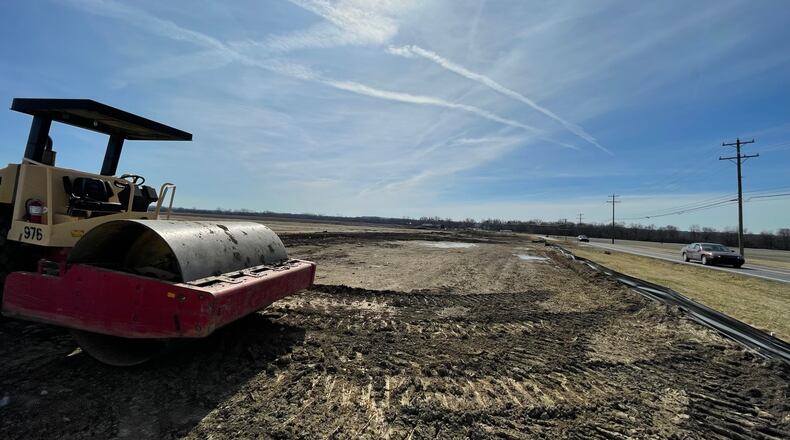Al Neyer RE LLC has taken over the speculative industrial building project and plans to build up to three new buildings along Seward Road in Fairfield Twp. This project is a joint venture by the city of Fairfield and Fairfield Twp. The road along the land is within the city limits. Al Neyer has cleared much of the land in anticipation of the project. MICHAEL D. PITMAN/STAFF