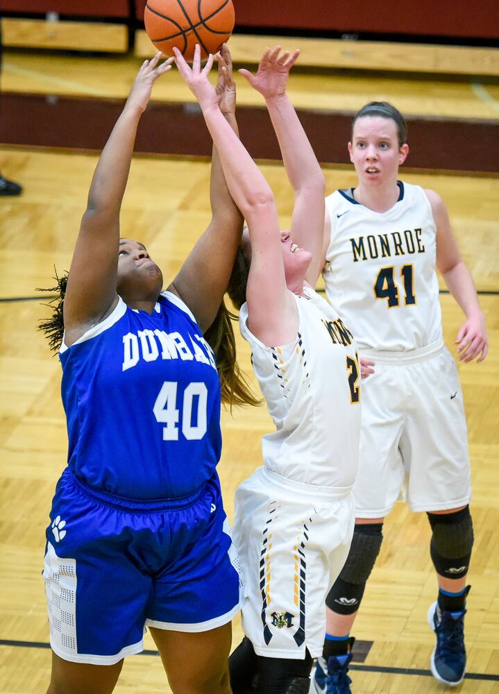 Monroe vs Dunbar Girls Basketball