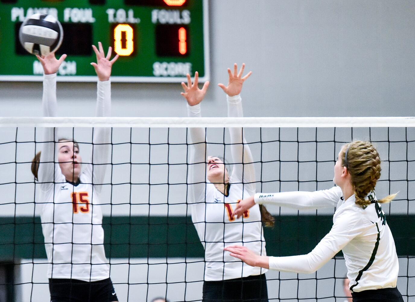 Badin vs Fenwick Volleyball