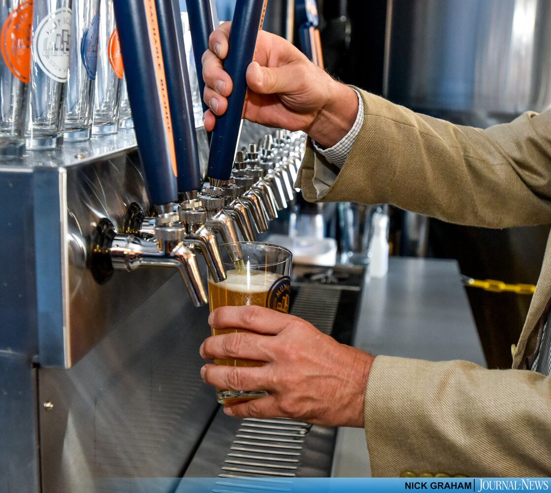Municipal Brew Works First Pour