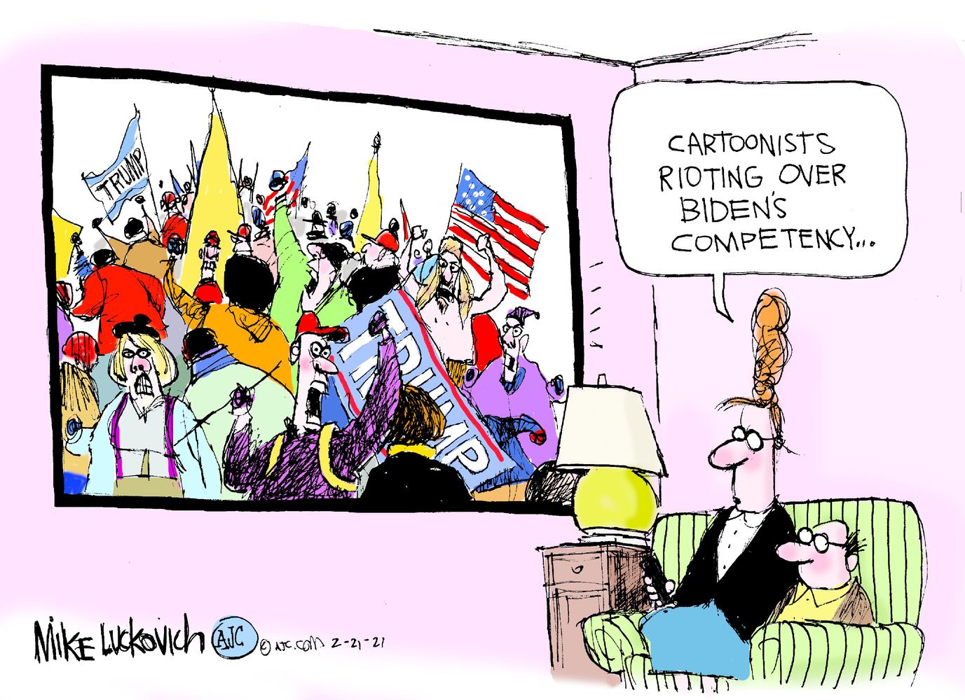 Week in cartoons: Frigid Texas, Rush Limbaugh and more