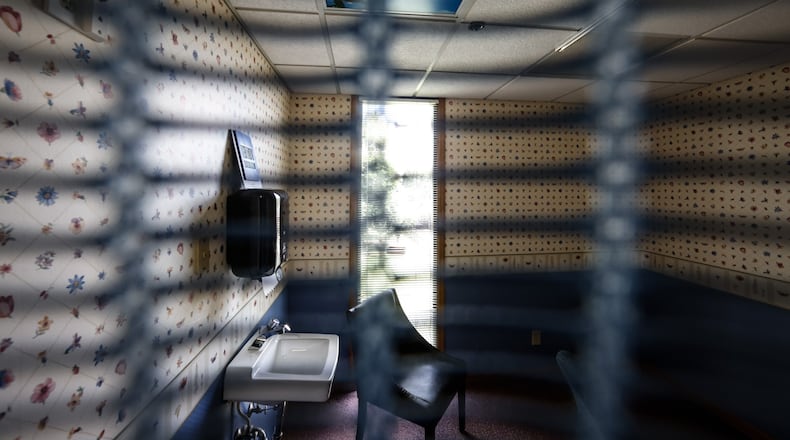 Women's Med Center in Kettering plans to close in September after 35 years of operation. This is an examining room where patience talk to doctors. JIM NOELKER/STAFF