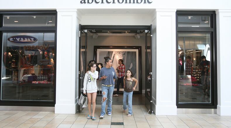 Abercrombie & Fitch will close up to 40 stores this year. (George Skene/Orlando Sentinel/MCT)