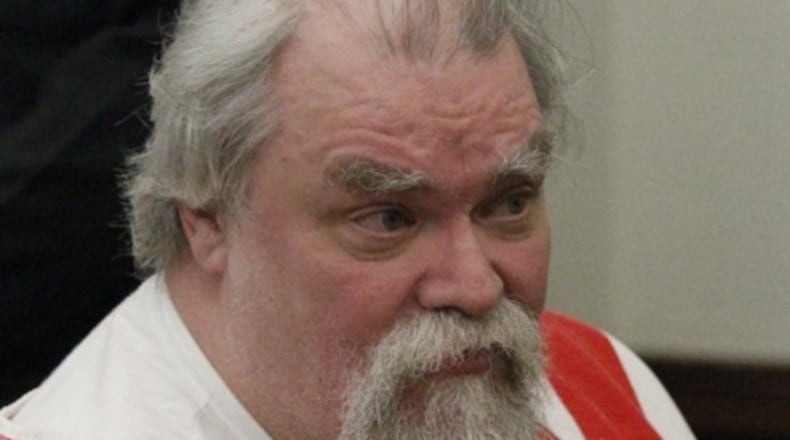Richard Beasley addresses the court after sentencing in his capital murder case by Summit Common Pleas Judge Lynne S. Callahan on April 04, 2013 in Akron. Beasley was given the death sentence on three counts and jail time for other counts. (Akron Beacon Journal file photo)