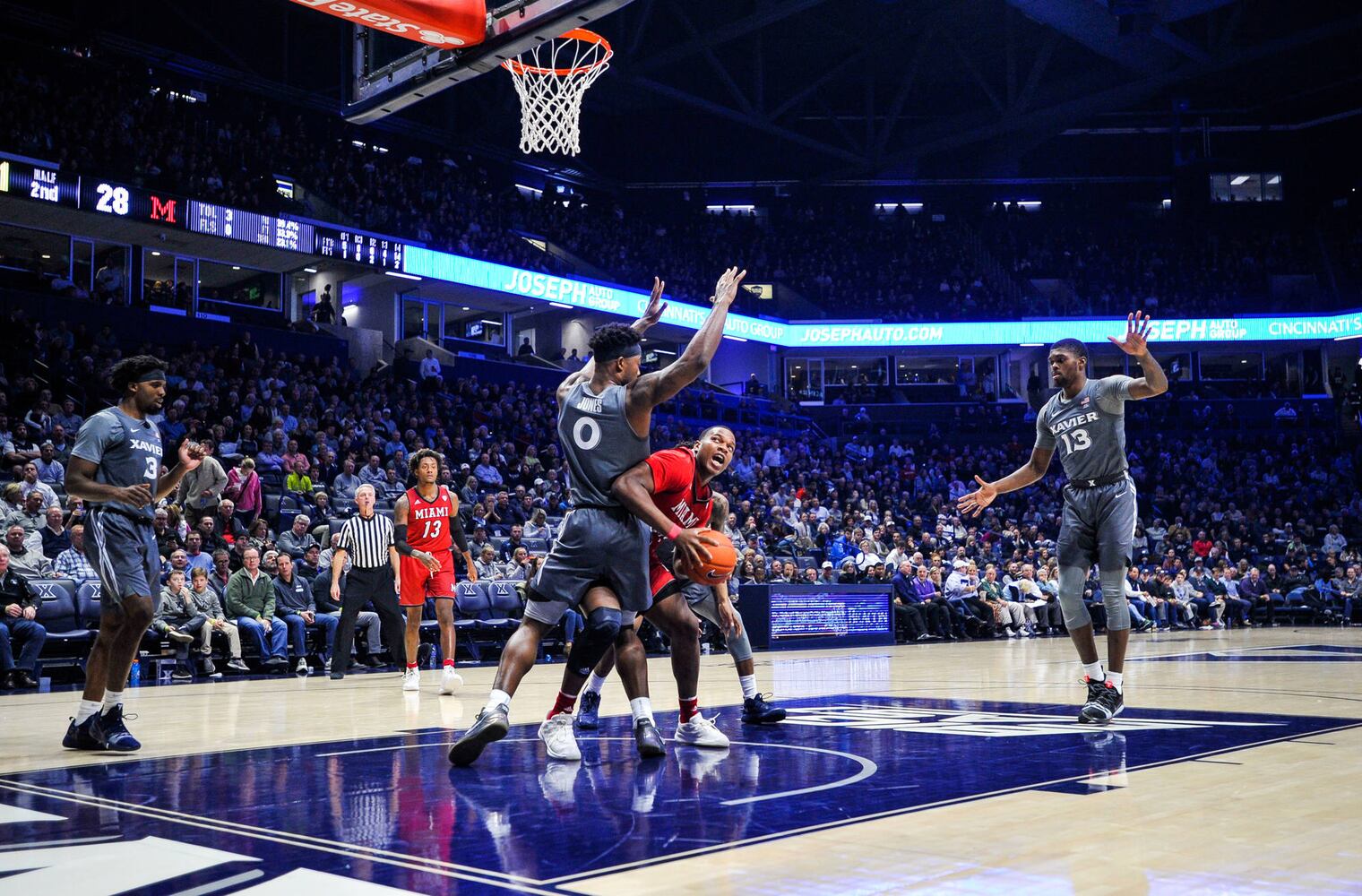 Miami vs Xavier men's basketball