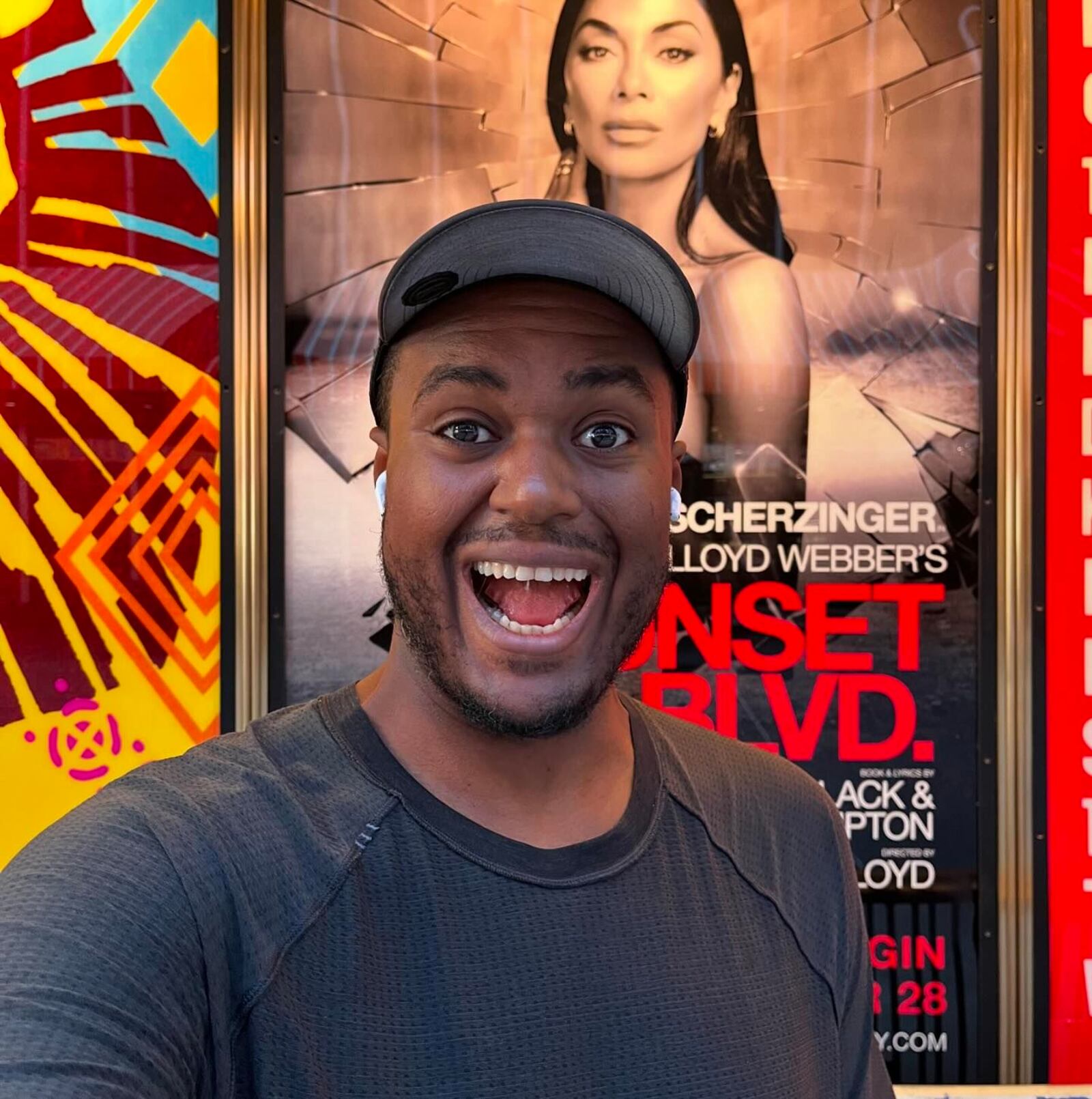 Wright State University graduate Shavey Brown of Fairfield is making his Broadway debut as Cecil B. DeMille and others in "Sunset Boulevard." FACEBOOK PHOTO