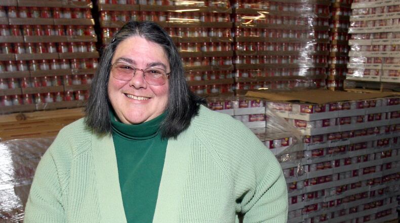 Tina Osso served as executive director of Shared Harvest Foodbank in Fairfield from 1984 to 2019. She died July 2. She was 71. FILE PHOTO