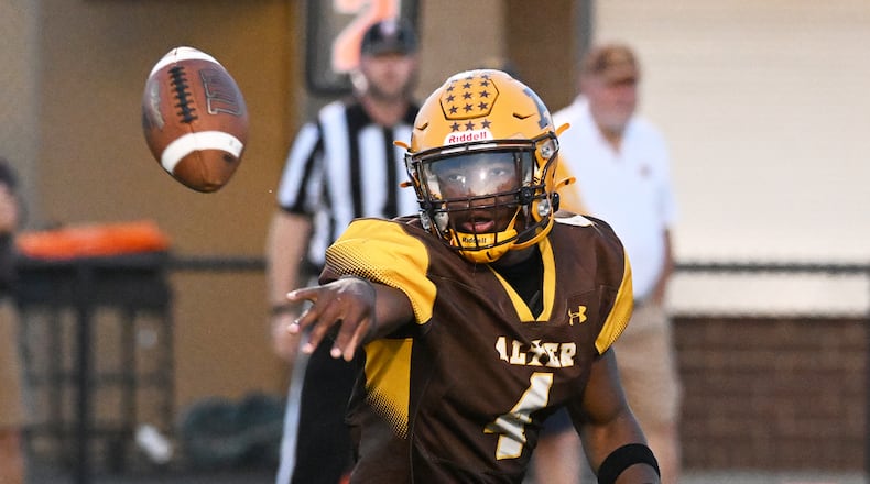 The Alter High School football team beat Bellbrook 21-3 on Friday, Sept. 19 at Miamisburg High School's Holland. NICK FALZERANO / CONTRIBUTED PHOTO