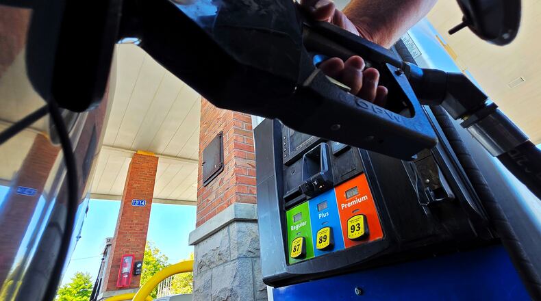 The price for a gallon of gas in the area averaged $3.34 a gallon Tuesday, 43 cents more than a week earlier, NICK GRAHAM/STAFF