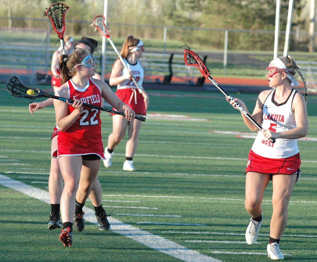 PHOTOS: Lakota West Vs. Fairfield High School Girls Lacrosse