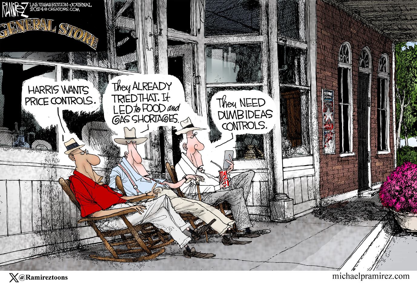 CARTOONS: Michael Ramirez, Sept. 3, 2024