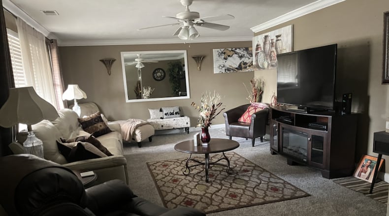 Tywana Houston updated her Dayton home to have a more "zen" feeling, she said. CONTRIBUTED