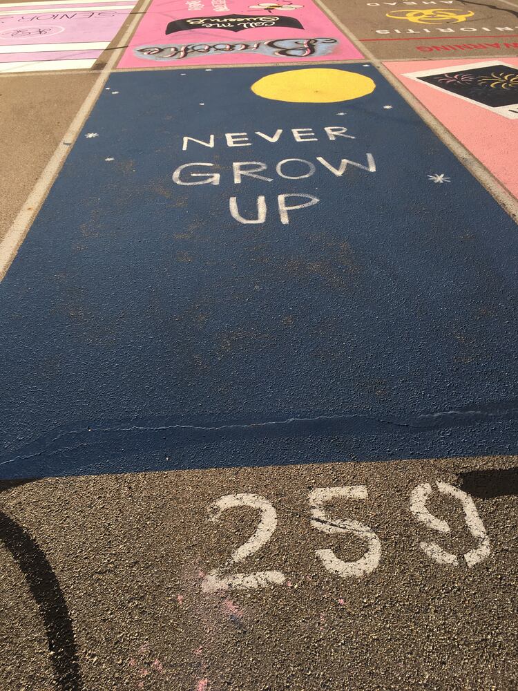 Lakota West senior parking spaces
