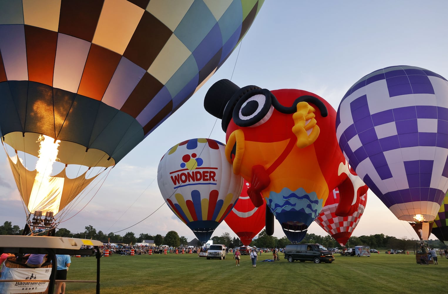 071825 The Ohio Challenge hot air balloon festival