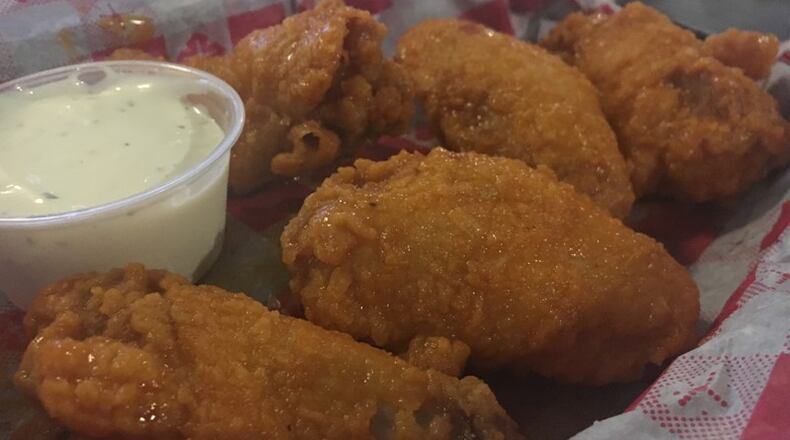 Readers told us earlier this year that Bunkers serves the best chicken wings in the Dayton area. JIM INGRAM/STAFF