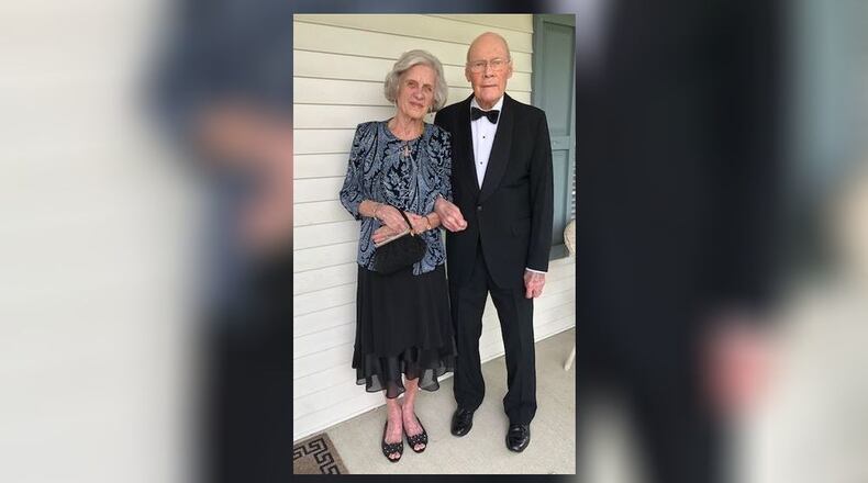 Dr. Bruce and Neila Barnes met when they were students at Ohio State University. They have now been together 70 years. CONTRIBUTED