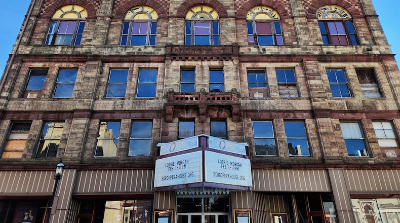 A committee called the Sorg Revitalization Group is seeking to raise funds for a capital campaign to help with the mortgage and maintenance of the aging Sorg Opera House building, which in the last year has added a slate of shows and regrown as a popular local entertainment venue. The Sorg 1891 Guild Community Campaign will help pay off the mortgage note and maintain community ownership and local ownership for this building. NICK GRAHAM/STAFF