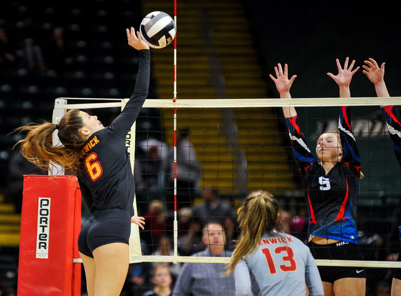 Fenwick wins Division II State volleyball championship against Highland