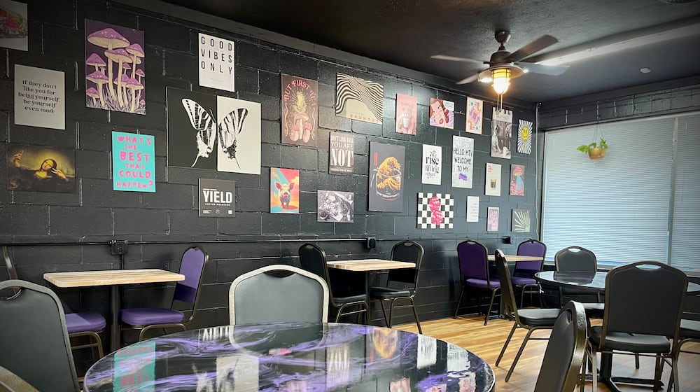 The Purple Pig Cafe is a coffee shop located at 751 Dayton Oxford Road in Carlisle. NATALIE JONES/STAFF