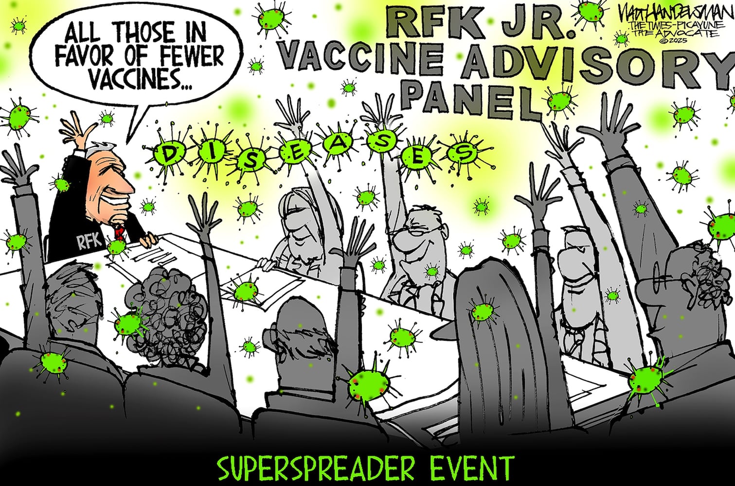 CARTOONS: Walt Handelsman, Sept. 20, 2025