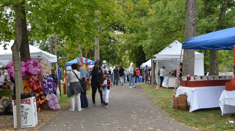 The Art & Music Festival will be held at Pyramid Hill in Hamilton on Saturday, Sept. 25 and Sunday Sept. 26. The event was formerly known as the Pyramid Hill Art Fair, pictured here at a previous event. CONTRIBUTED