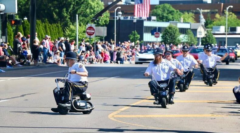 The Antioch Shriner's Bobbies are always a popular unit in the Middletown Memorial Day Parade. SUBMITTED PHOTO