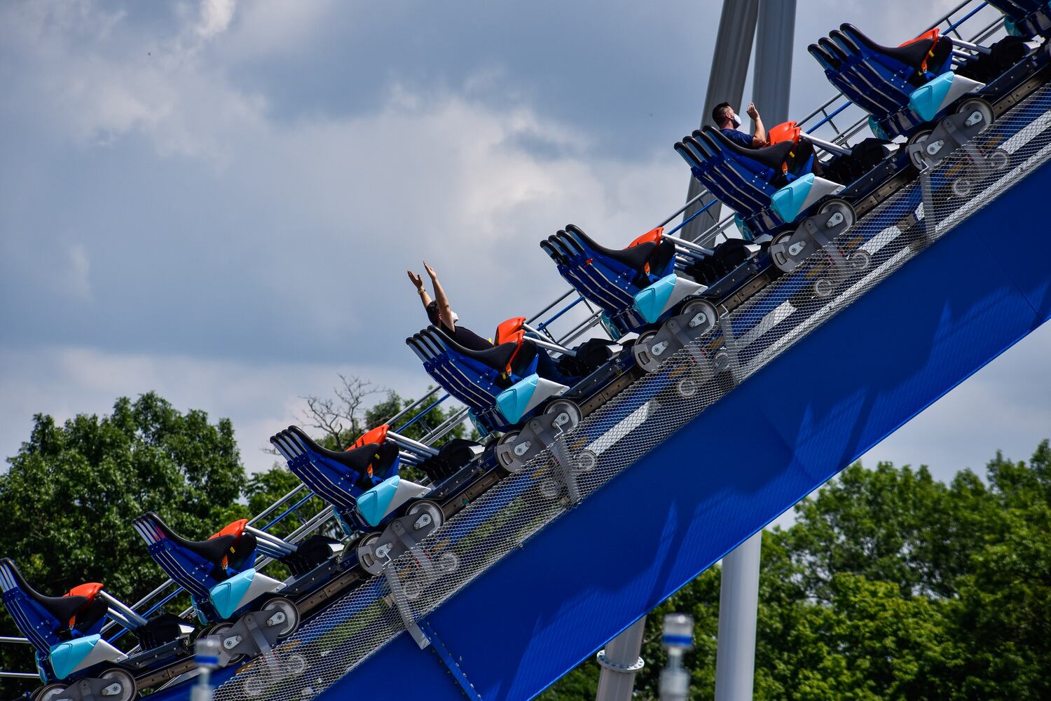 New Orion giga coaster ready to thrill visitors as Kings Island opens