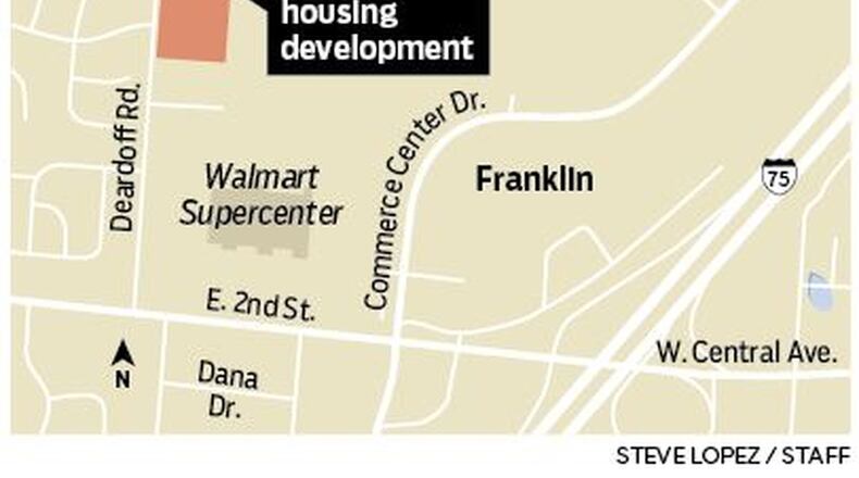 Franklin is again trying to develop an age-restricted residential development on Deardoff Road.