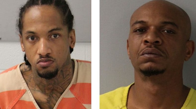 John Andrews Jr., 36, of Hamilton (left) and Vince Sanford, 43, of Hamilton (right). BUTLER CO. SHERIFF'S OFFICE