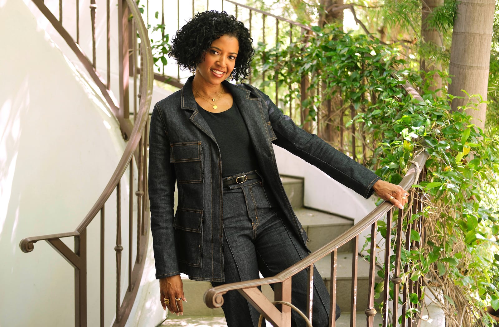 Renee Elise Goldsberry poses for a portrait on Wednesday, May 21, 2025, in West Hollywood, Calif. (AP Photo/Chris Pizzello)