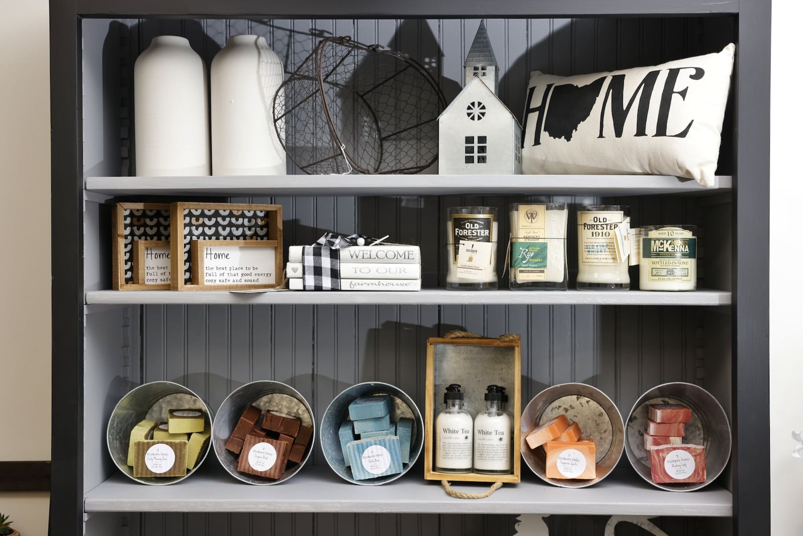 Susan Cox is opening Shoppe Small curated consignment boutique gift shop and more on Ohio 122 in Madison Township. NICK GRAHAM/STAFF