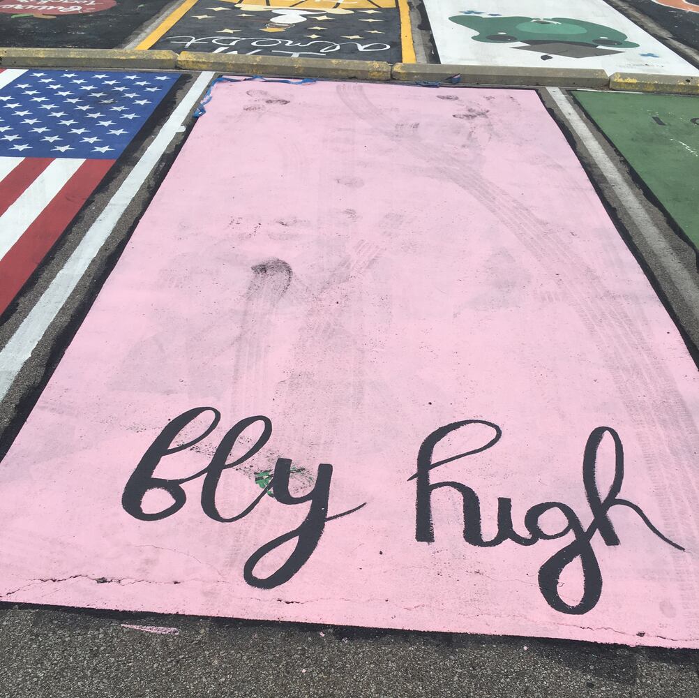 Fairfield High senior parking lot
