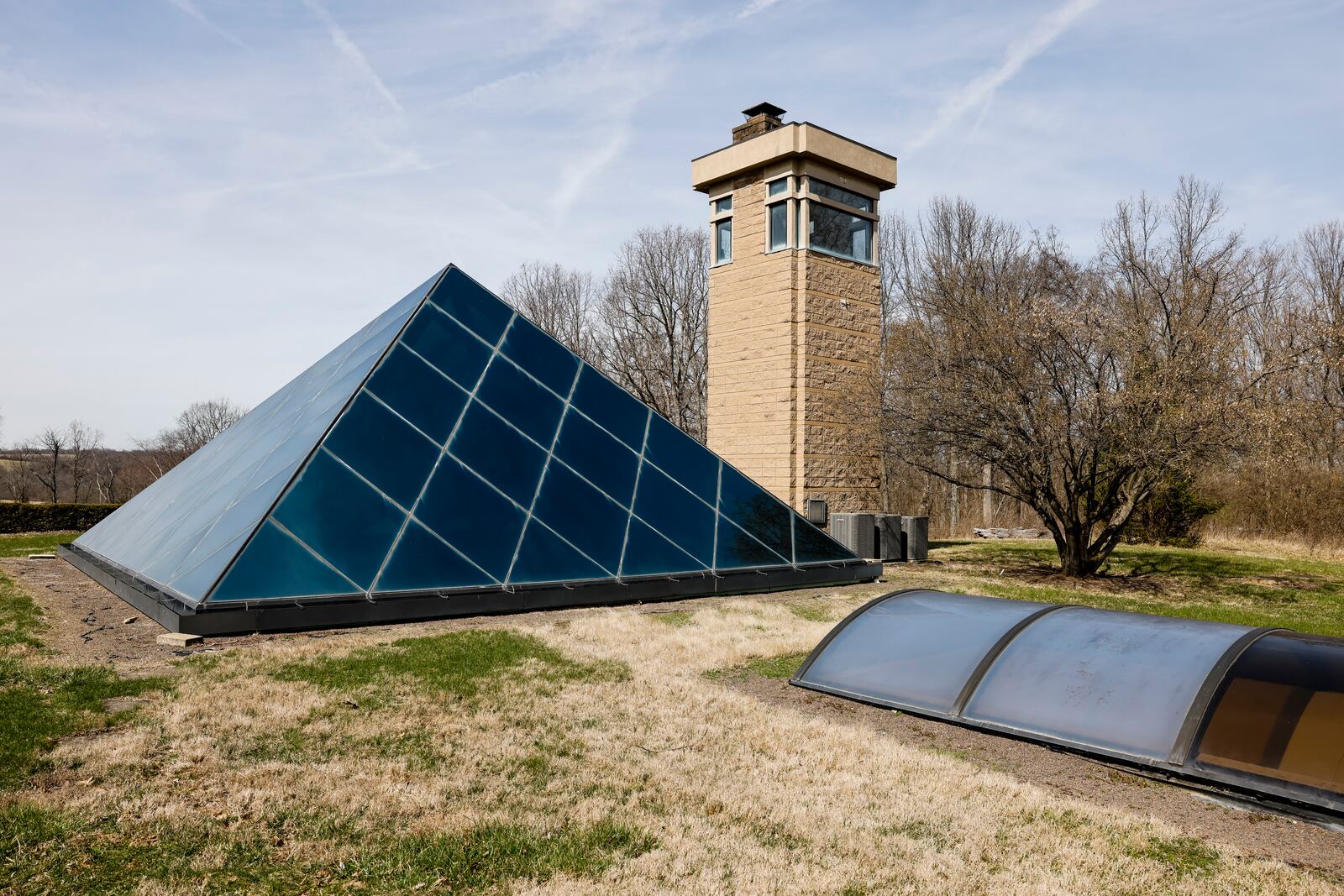 Pyramid Hill Sculpture Park and Museum is celebrating founder Harry T. Wilks during a Founder's Day event Saturday, March 11, 2023. The free event will feature guided tours of the Pyramid House (pictured) and ancient sculptures and more. NICK GRAHAM/STAFF