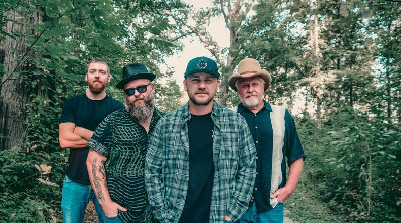 Justin Back and the Borrowed, a local band, is gearing up to perform at the Butler County Fair. For its members (left to right) Seth Bowman, Mike Shope, Justin Back and Mike McIntosh, the performance is another step forward in their yearlong journey of performing together.