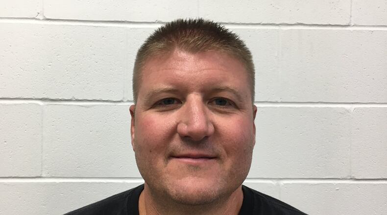 Jason Krause is 39-35 in seven seasons as Fairfield High School’s head football coach. RICK CASSANO/STAFF
