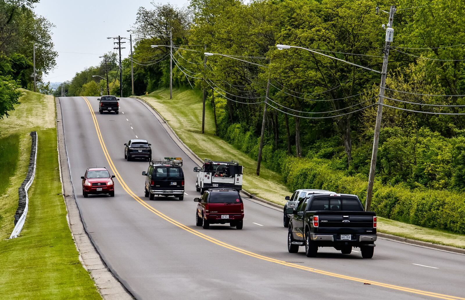 The South Gilmore project as proposed would widen the southbound lanes from just north of Mack Road to just north of Resor Road. The project is scheduled to be bid in 2024. NICK GRAHAM/STAFF