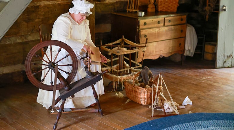 Winter in the Village will give visitors an opportunity to see the cabins in a way that a village might have looked 200 years ago. CONTRIBUTED