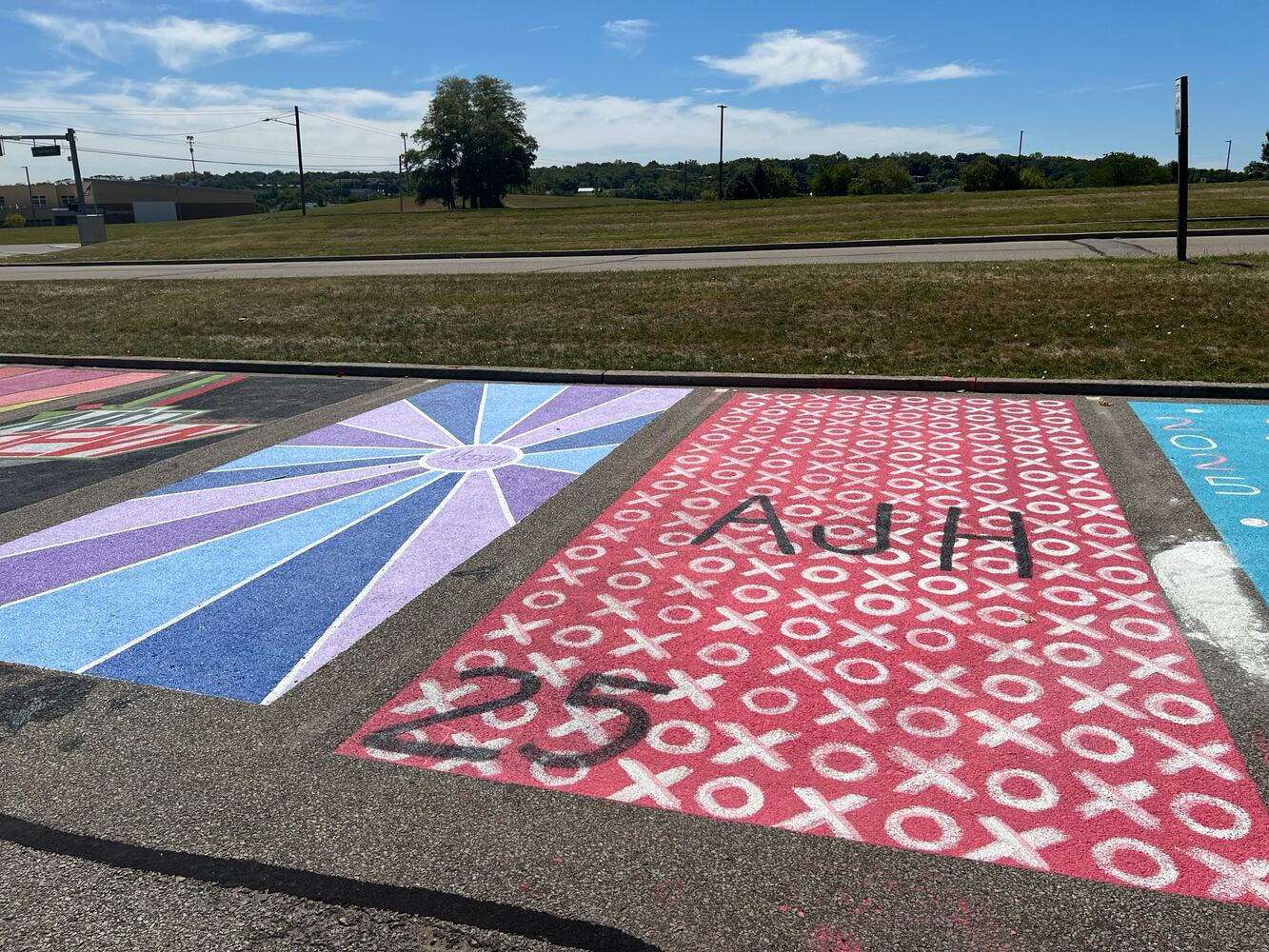 Fairfield high school senior parking lot 2024