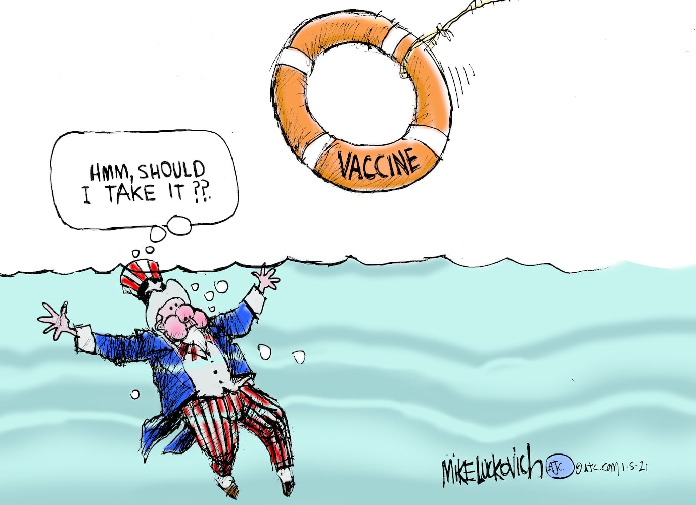 Week in cartoons: Georgia election, Capitol riots and more
