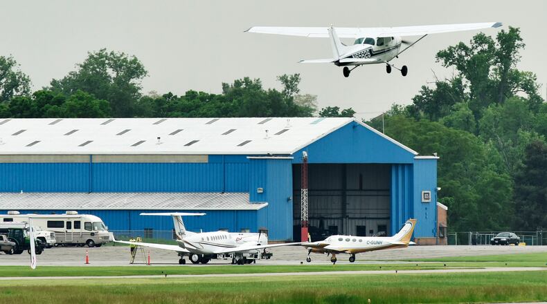 Middletown Regional Airport/Hook Field will receive $69,000 in CARES Act funding to help lessen the financial impact created by the coronavirus COVID-19. Also receiving an FAA grant includes Butler County Regional Airport/Hogan Field, Miami University and Warren County Airport. FILE PHOTO